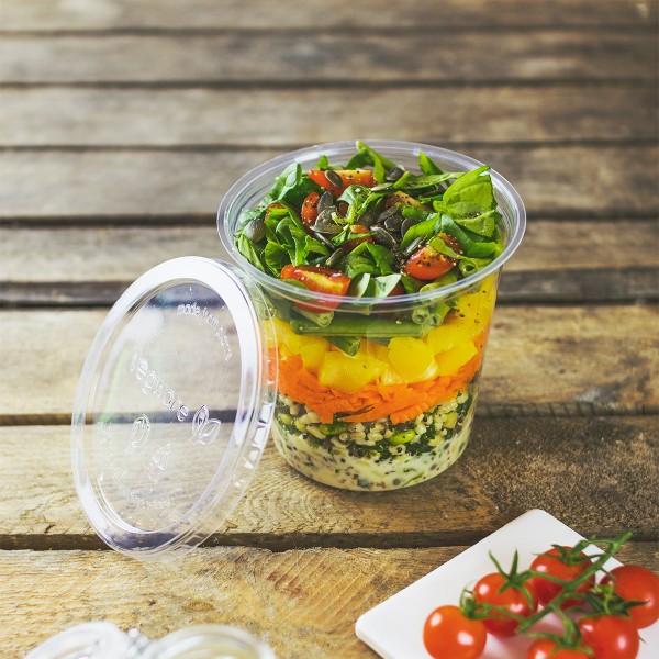 Vegware - 100% Compostable Salad Box Packaging