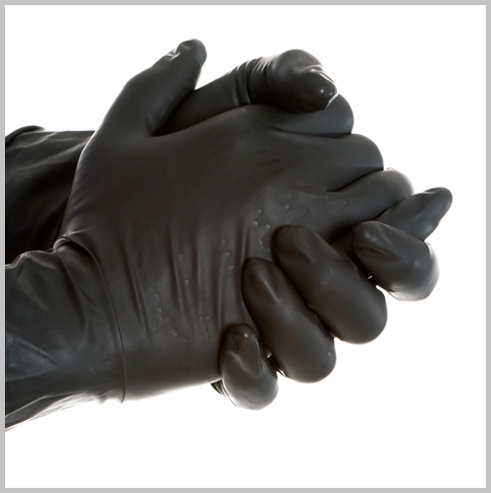 disposable butyl gloves