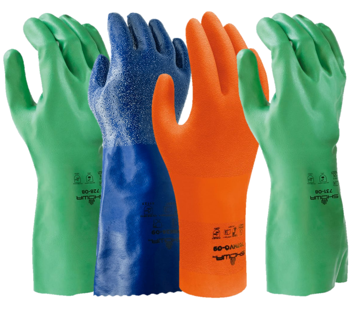 Showa EBT Chemical Resistant Gloves