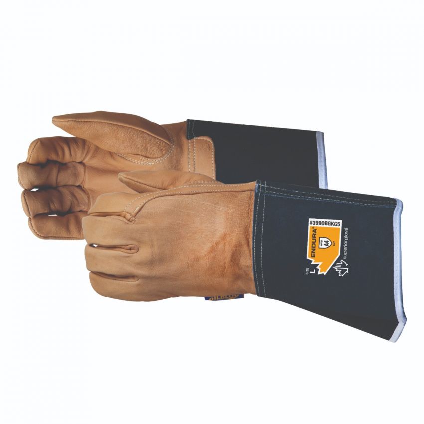 Superior Glove Goat Grain Leather Work Arc Flash Gloves with