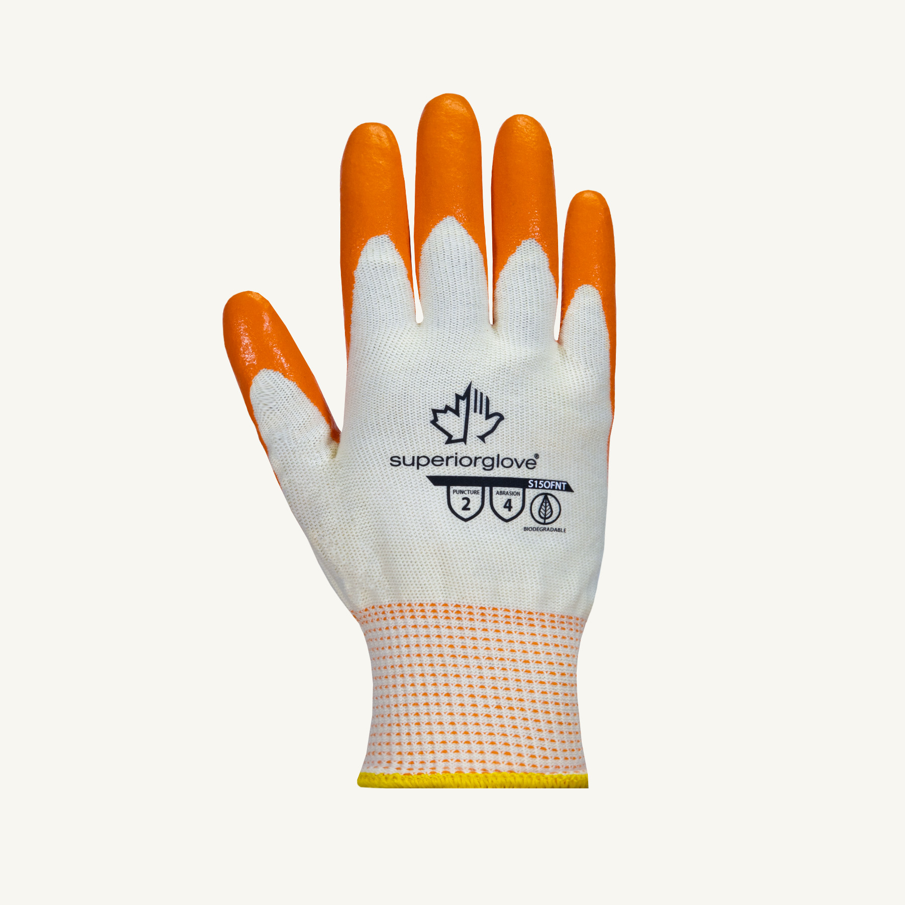 Foam Nitrile Coated High Density Polyethylene Cut-Resistant Work Gloves (Size: X-Small)