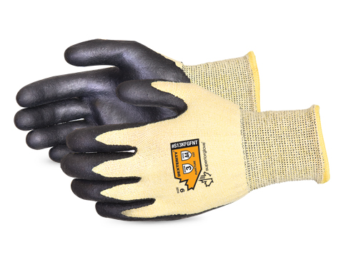 Superior Reinforced Aramid Safety Gloves S13KFGFNT - Foam Nitrile