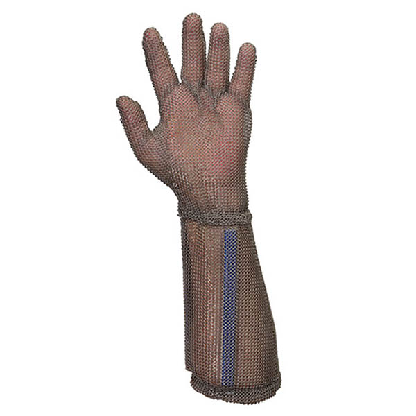 NIROFLEX USA, XL, Wrist, Chainmail Cut-Resistant Glove,XL/10