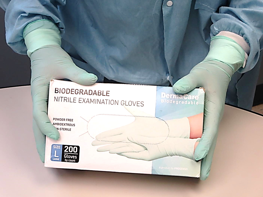 DermaCare Biodegradable Accelerator-Free Nitrile Exam Gloves