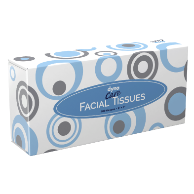 1308 Dynarex® 2-Ply Facial Tissues