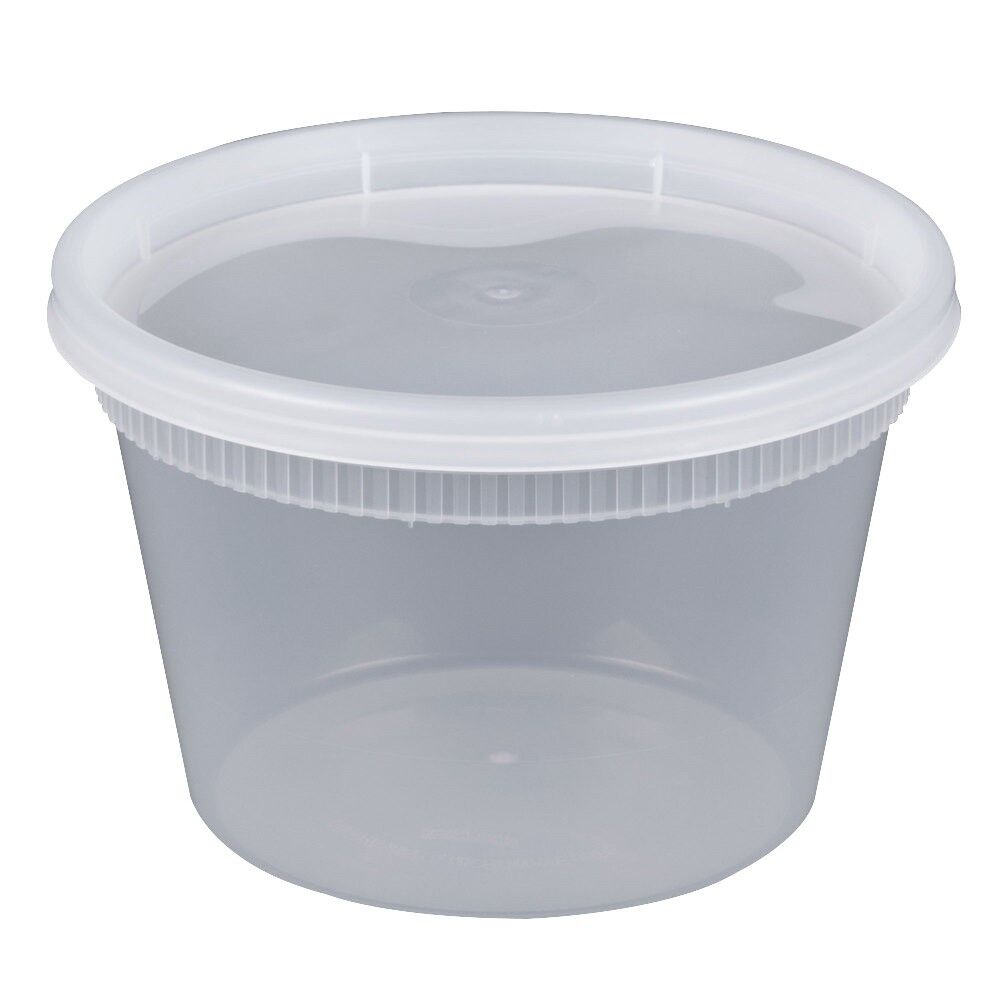 Vegware Vhd-08 Hinged Deli Container 8 oz PLA Pack of 300