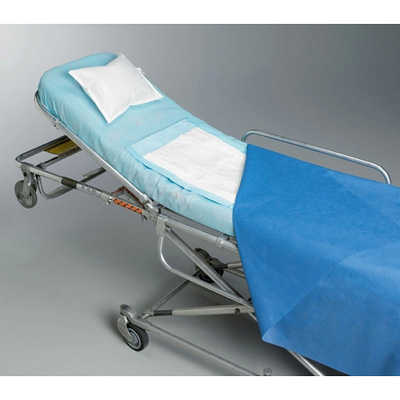 Graham Medical® Disposable SMS Light Blue Elastic Scrub Pants, Single-Use Hospital  Scrub Pants