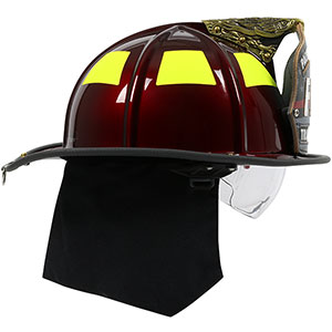 F18™ Traditional Structural Fire Helmet w/ Eye Protection | Traditional ...