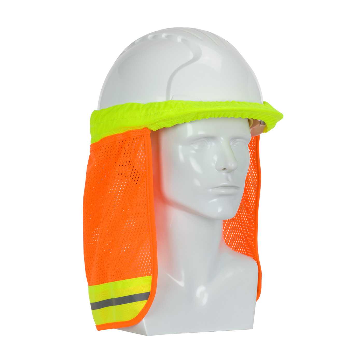 Hi-Viz FR-Treated Hard Hat Neck Shades | Sun Blocking PPE | Flame ...