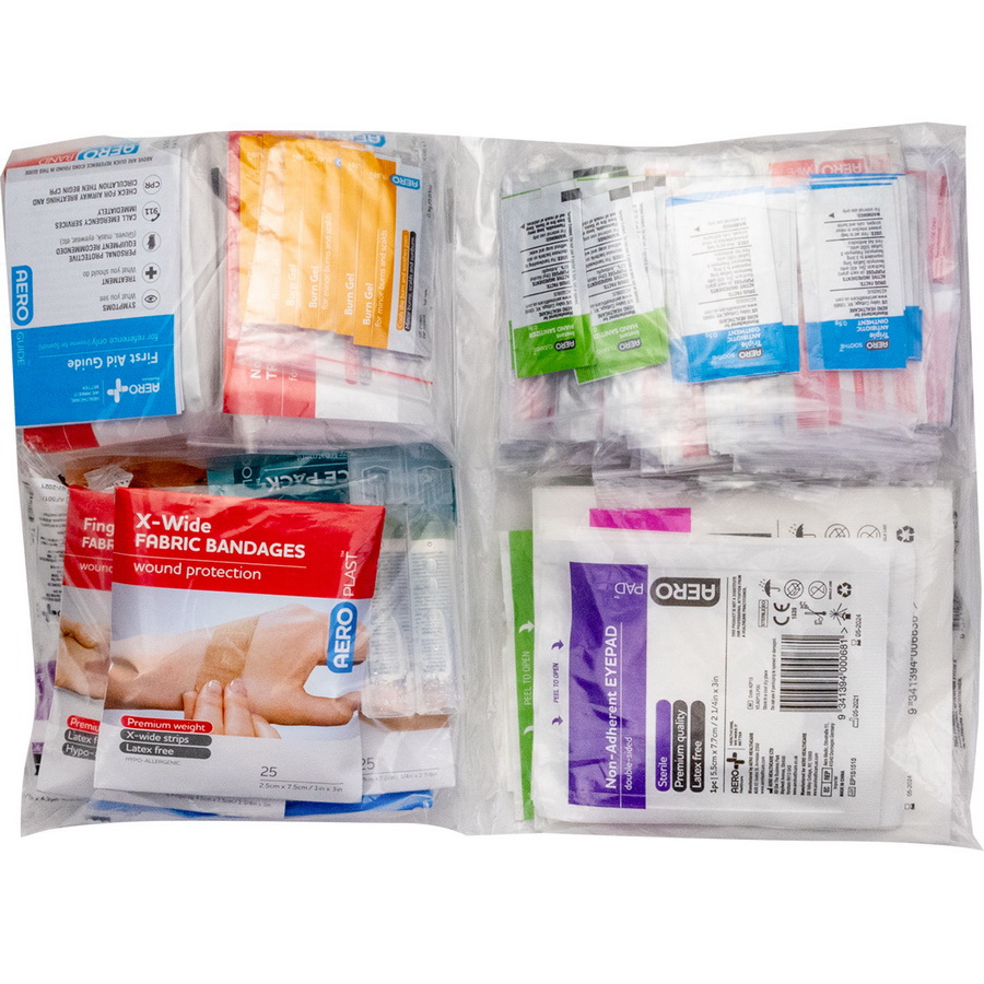 299-21025A-RP ANSI Class A Waterproof First Aid Kit - 25 Person - Refill Pack 