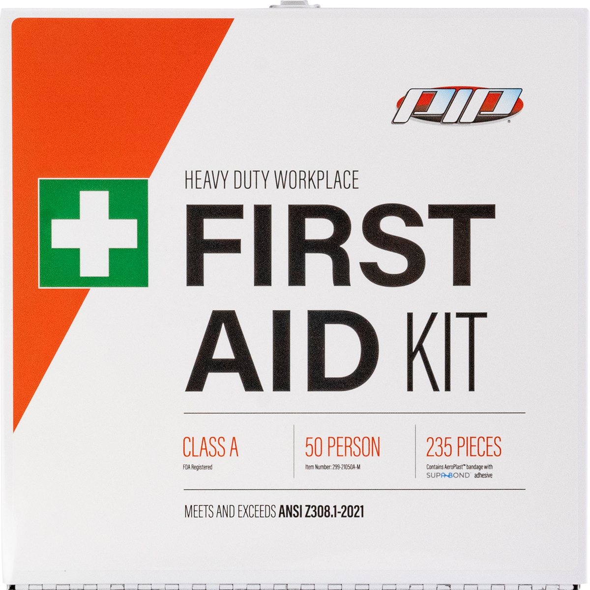 299-21050A-M  PIP® ANSI Class A First Aid Metal Kit, 50-person 