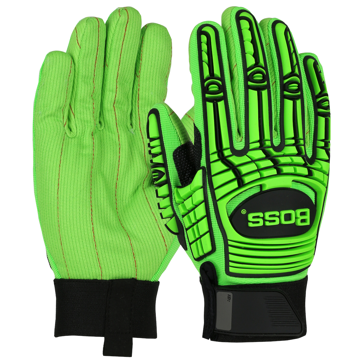 120-MP2100 PIP® Boss® Hi-Viz A2 Impact Resistant  Work Safety Gloves