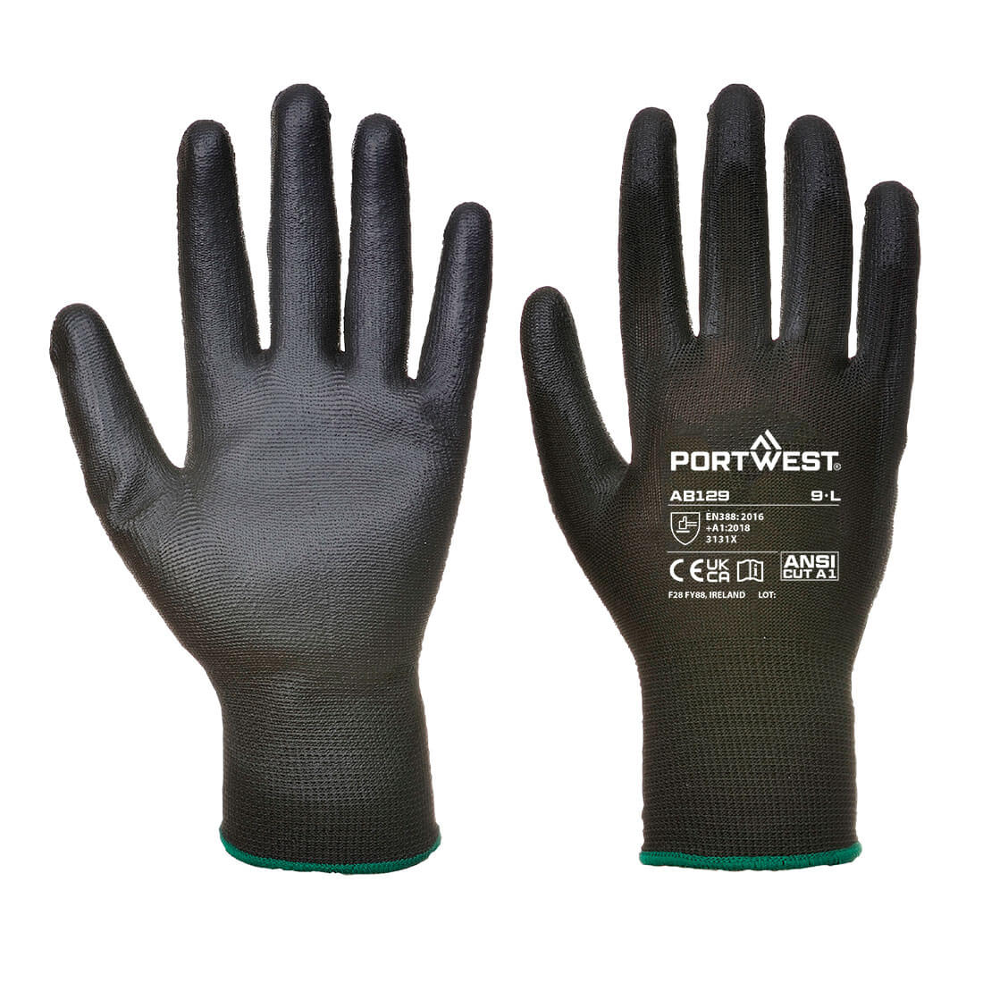 Portwest® Wholesale PU Coated String Knit Work Gloves