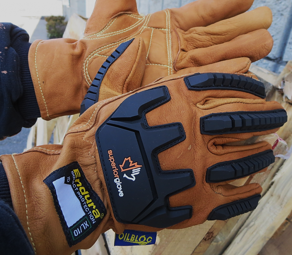 under armour leather impact gloves