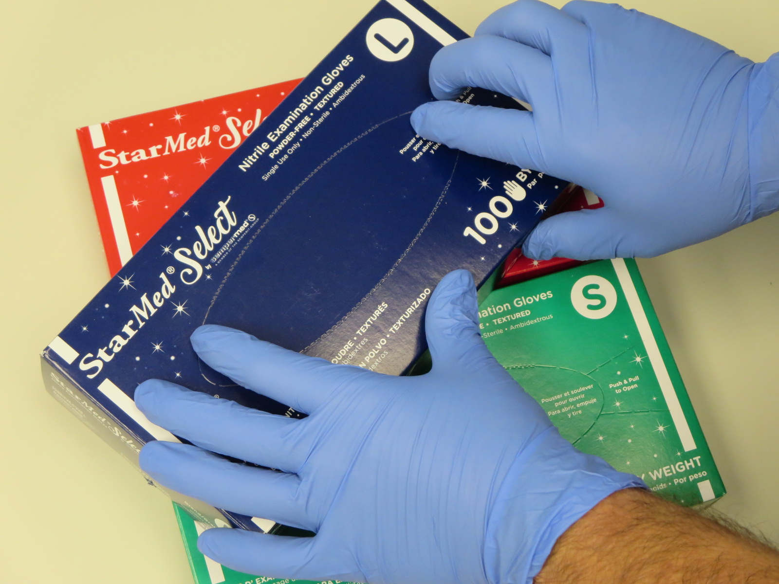 StarMed® Select Nitrile Exam Gloves FDA Food Approved LatexFree