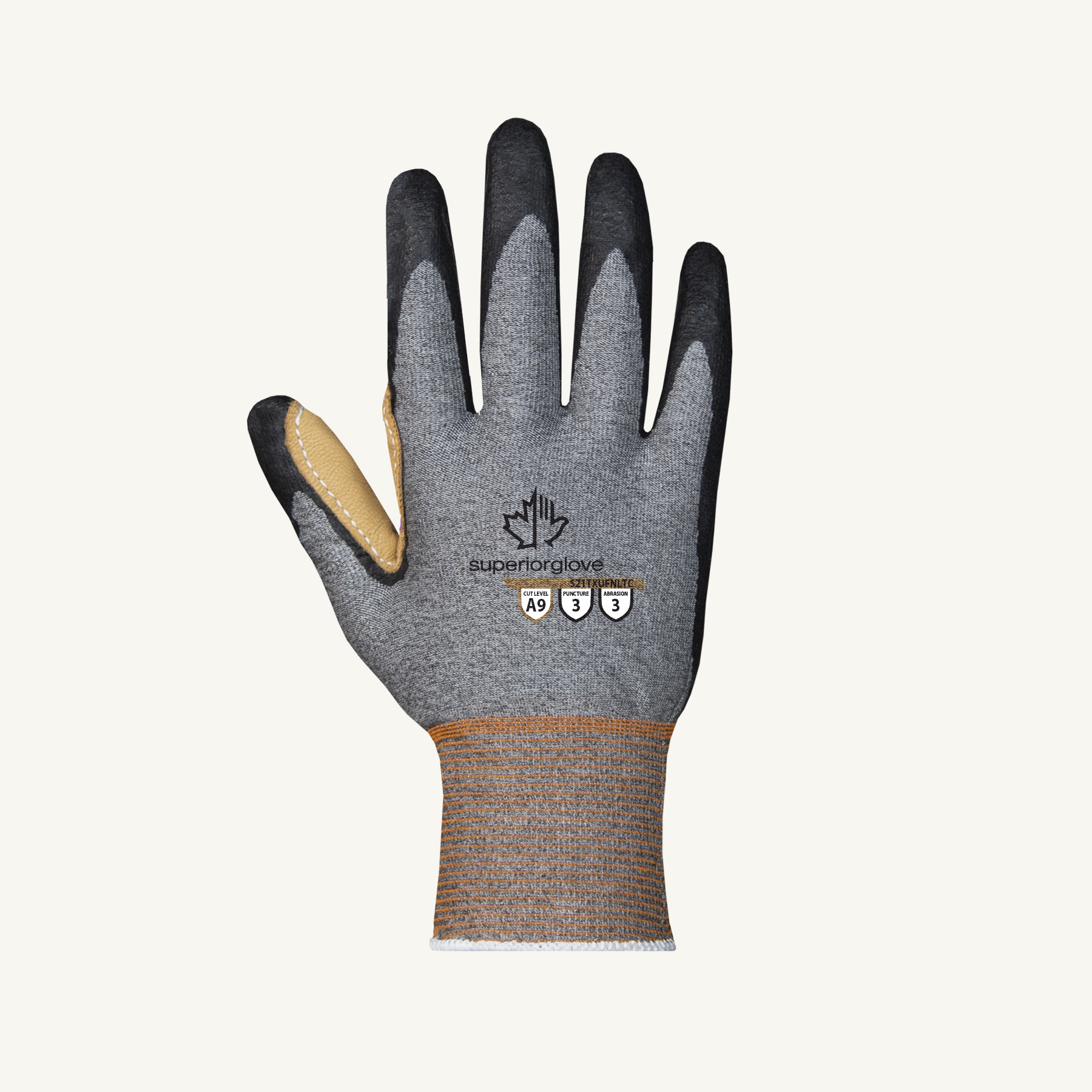 Knit Dipped Gloves, Cut Level A1, Touchscreen, Medium, 2-Pair