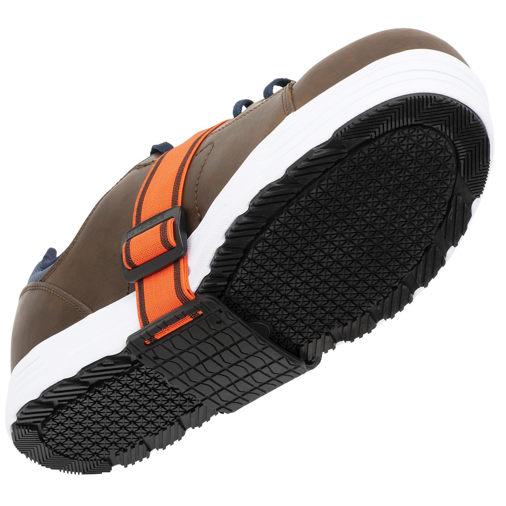 #V9770650-O/S SureWerx® K1 Series® Mid-Sole Ice Cleat, Slim Profile w/ Hi-Viz Strap