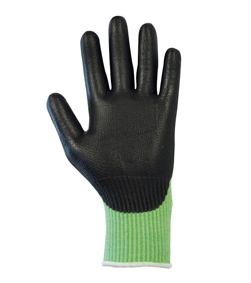Traffi® TG5210 Work Gloves | PU coated Cut Resistant Safety Gloves | A3 ...