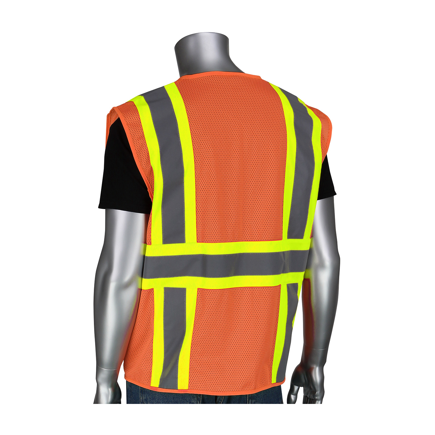 ansi-class-r2-two-tone-six-pocket-mic-tab-mesh-vests-class-2-hi-viz