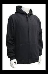 National Safety Apparel Navy Ultrasoft Fleece Flame Resistant Hooded  Sweatshirt