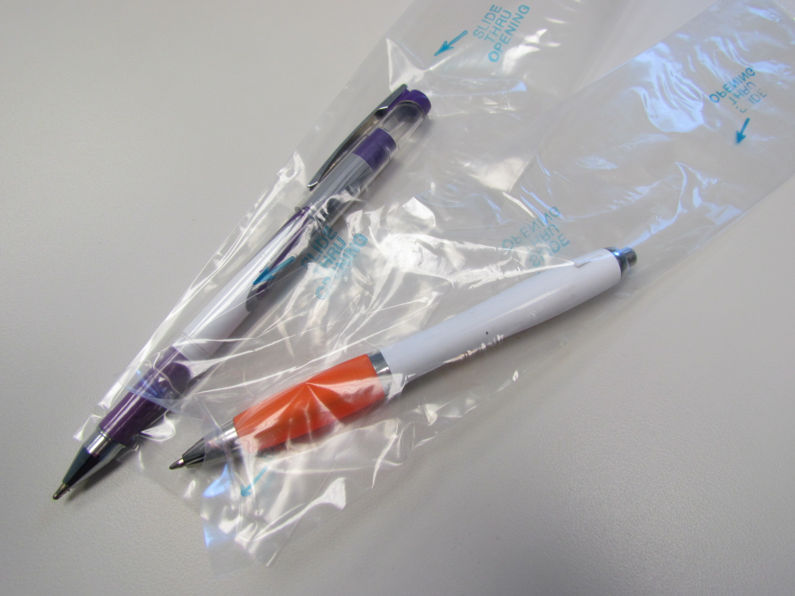 klinker Groot universum Prestatie Safe Pens for Safer Sign-Ins | Disposable Poly Pen Barrier Sleeves