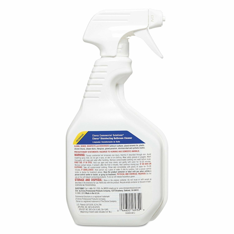 Clorox® Disinfecting Bathroom Spray Cleaner | Bathroom Disinfectant ...