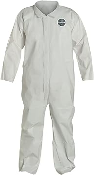 NG125SWH Dupont ProShield® 60 Disposable Protective Coveralls w/ Elastic, White