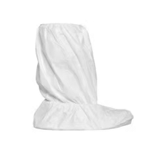 IC444S OB  Dupont™ Tyvek® IsoClean® Boot Covers with elastic ankles, 15-in 