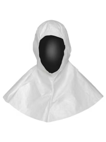 Dupont™ IC668BWH CS Tyvek® IsoClean® Sterilized and Clean Processed Disposable Cleanroom Hoods 