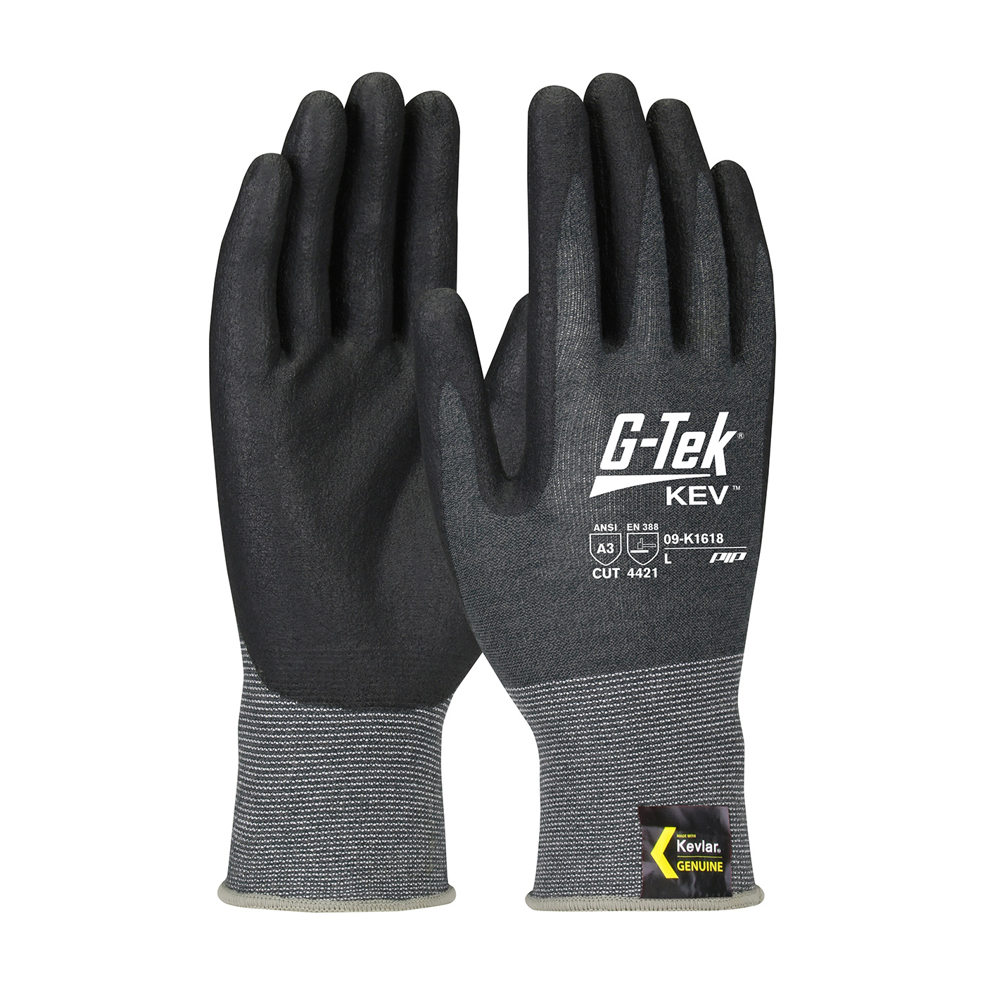 Touchscreen Compatible G Tek Kev Foam Nitrile Coated A Cut Safety