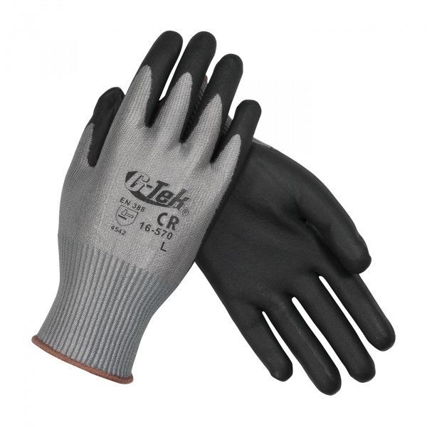 G-Tek® PolyKor™ PU Coated Knit Gloves | Polyurethane Coated Work Gloves ...