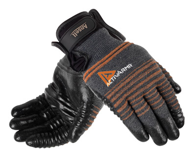 ActivArmr® 97-013 Hi-Viz A2 Cut Gloves | Slash Safety Gloves | PU