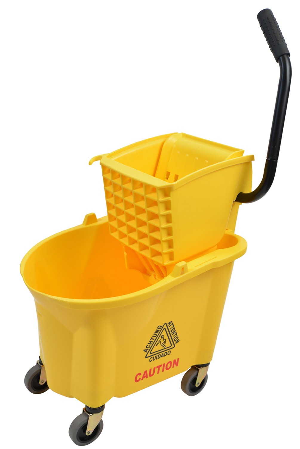 Side Press Wringer Mop Buckets Mopping Combo Cheap Mop Buckets Mop Bucket Combo 26 Qt 