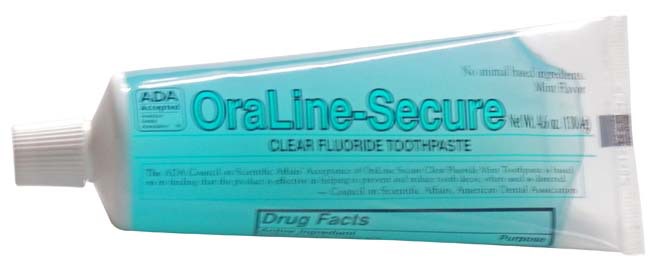 ADA Accepted Clear Toothgel | Correctional Institution Toothgel ...